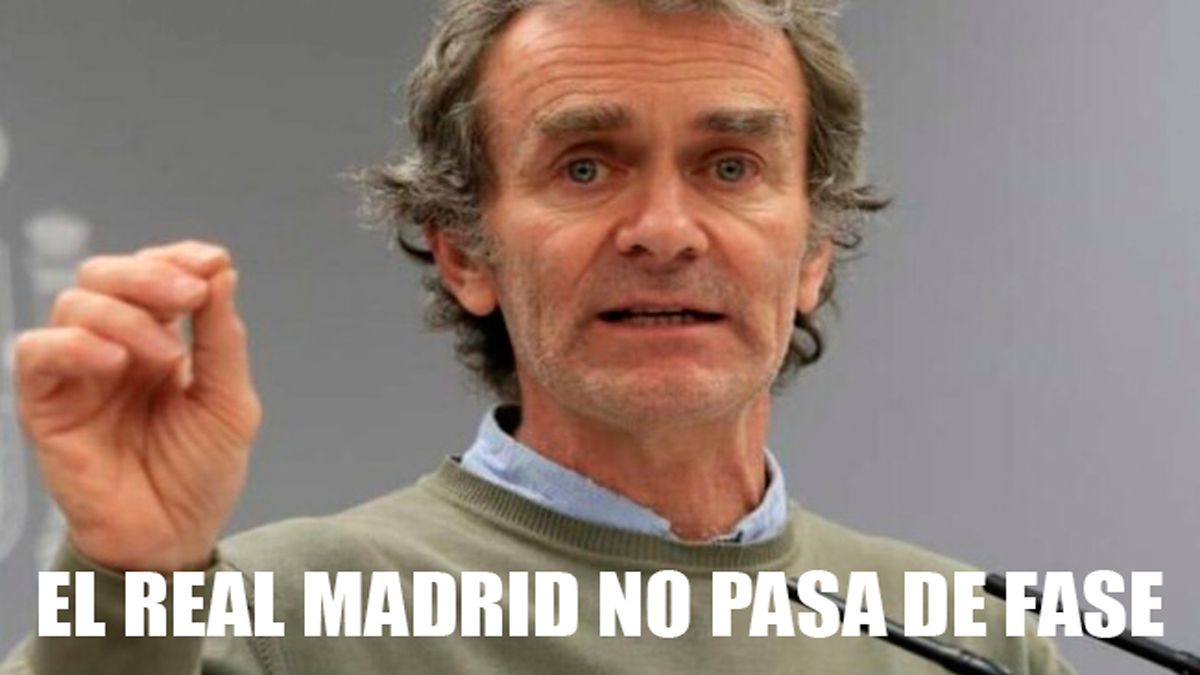 Meme de Simón sobre el Real Madrid