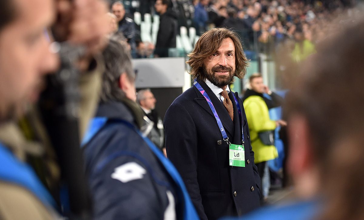 Andrea Pirlo, in an image of archive
