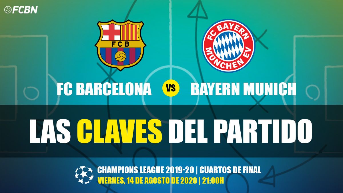 Keys of the party barcelona bayern