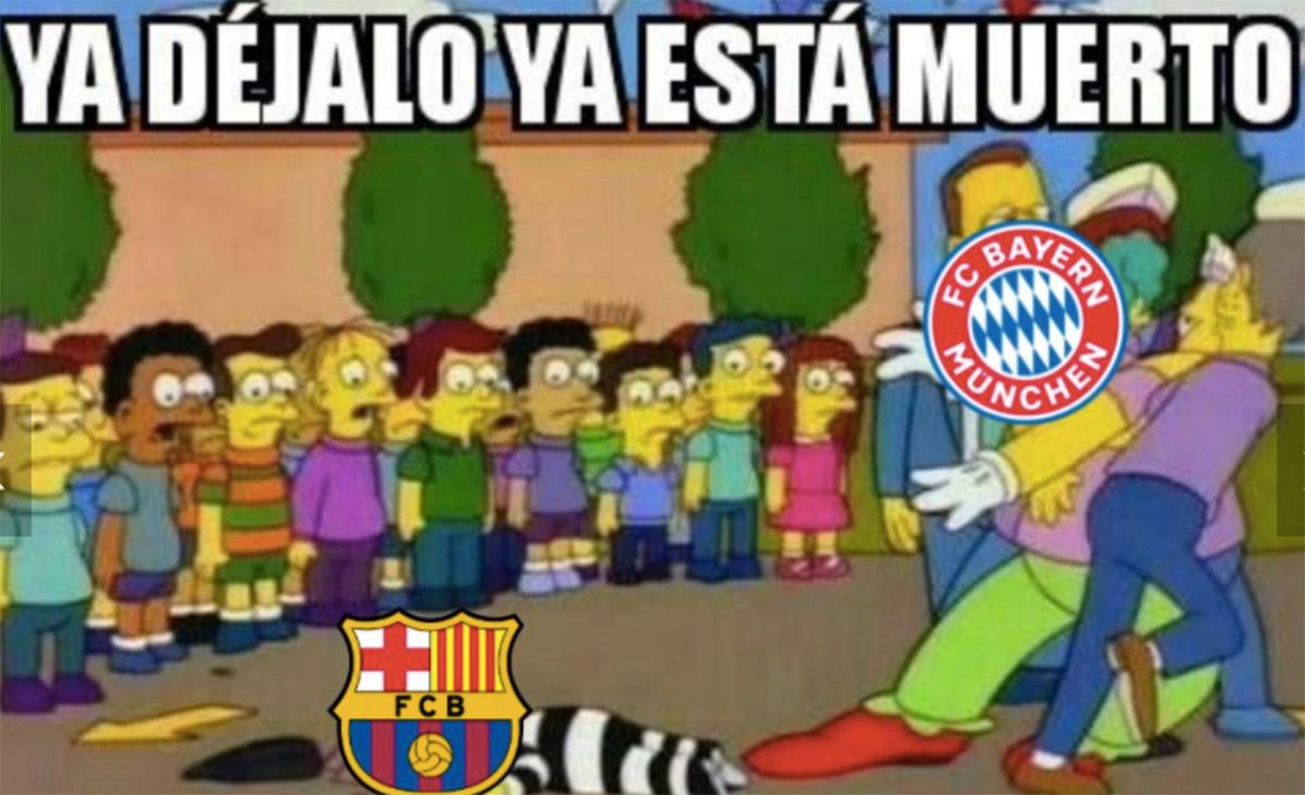 Memes of the FC Barcelona-Bayern of the Champions League 2019-20