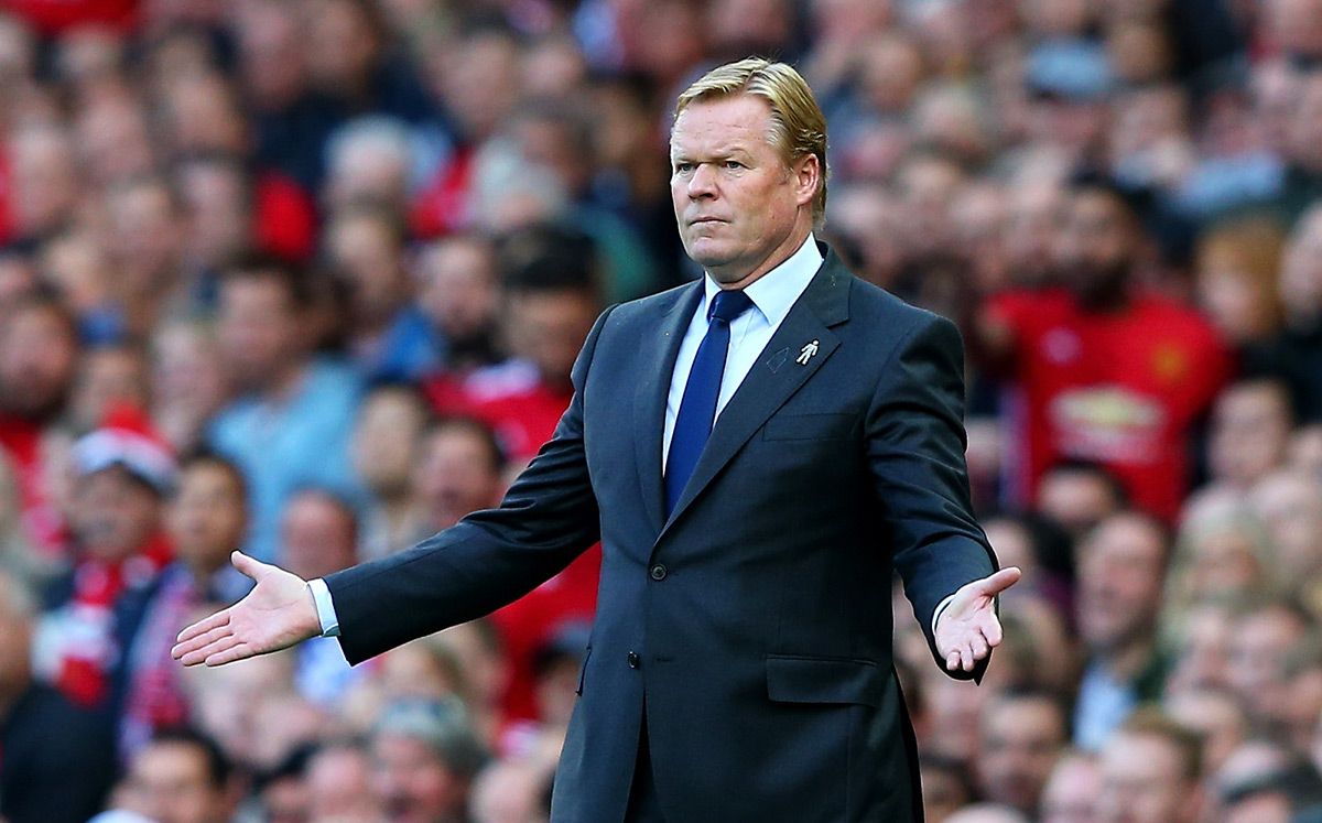 Ronald Koeman, during a party