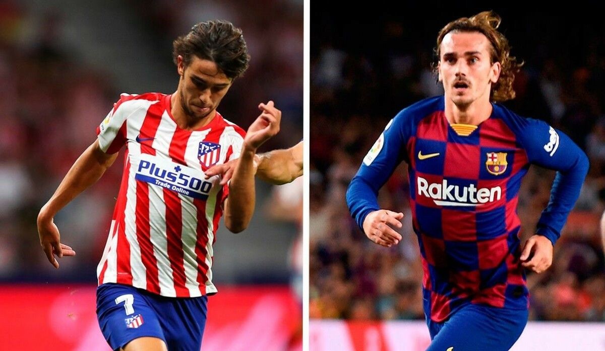 Joao Félix and Antoine Griezmann