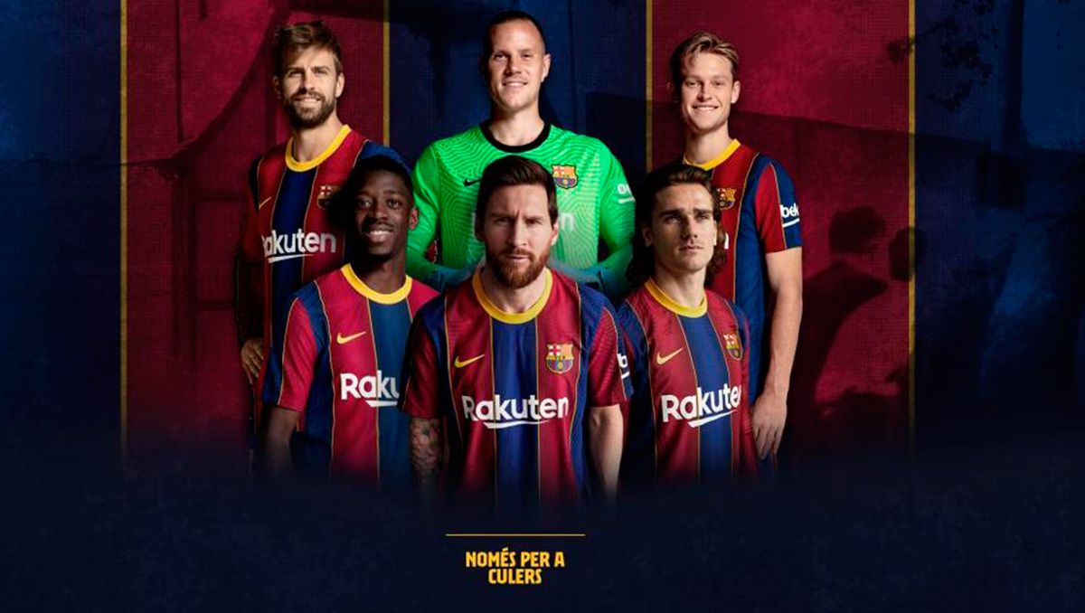 Leo Messi keeps on being advertising image of the FC Barcelona