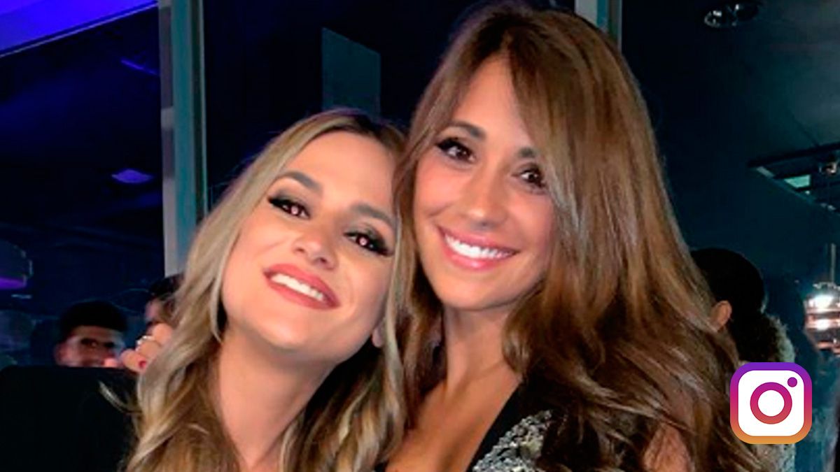 Antonela Rocuzzo y Elena Galera, juntas en una publicación de Instagram