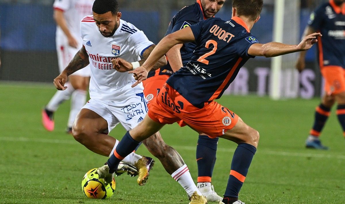 The goal of Depay, acting, is not sufficient to win to the Montpellier - FC...