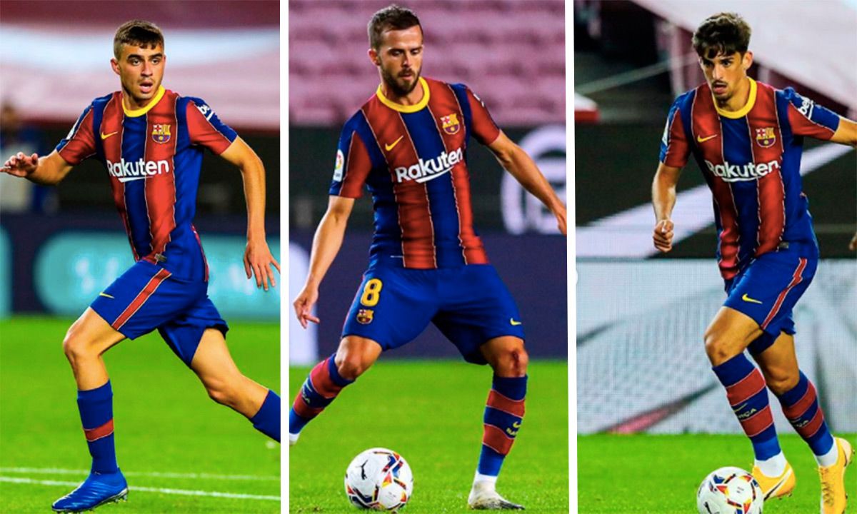 Pedri, Trincao y Pjanic, tres debuts en LaLiga con el FC Barcelona