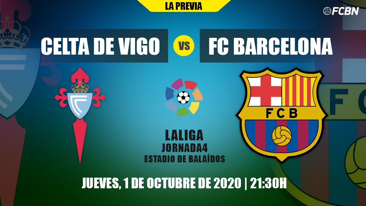 Previa del Celta de Vigo-FC Barcelona de Liga
