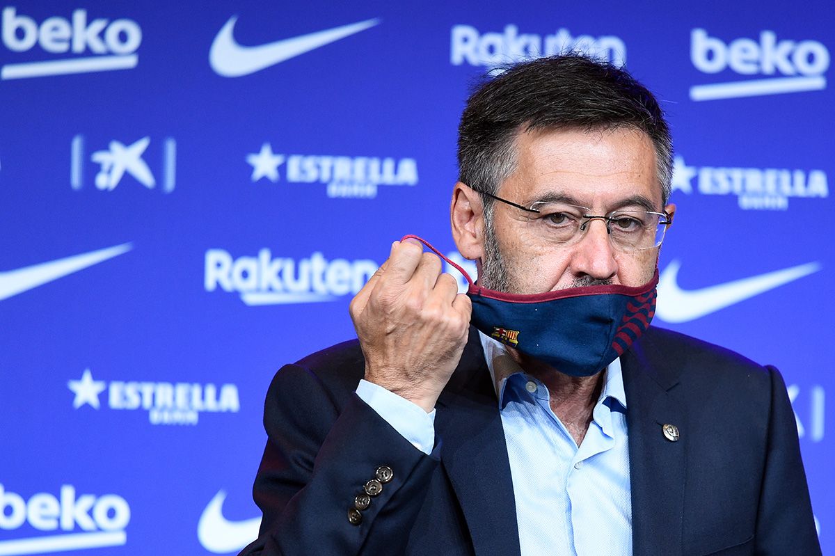 Josep Maria Bartomeu, in an image of archive