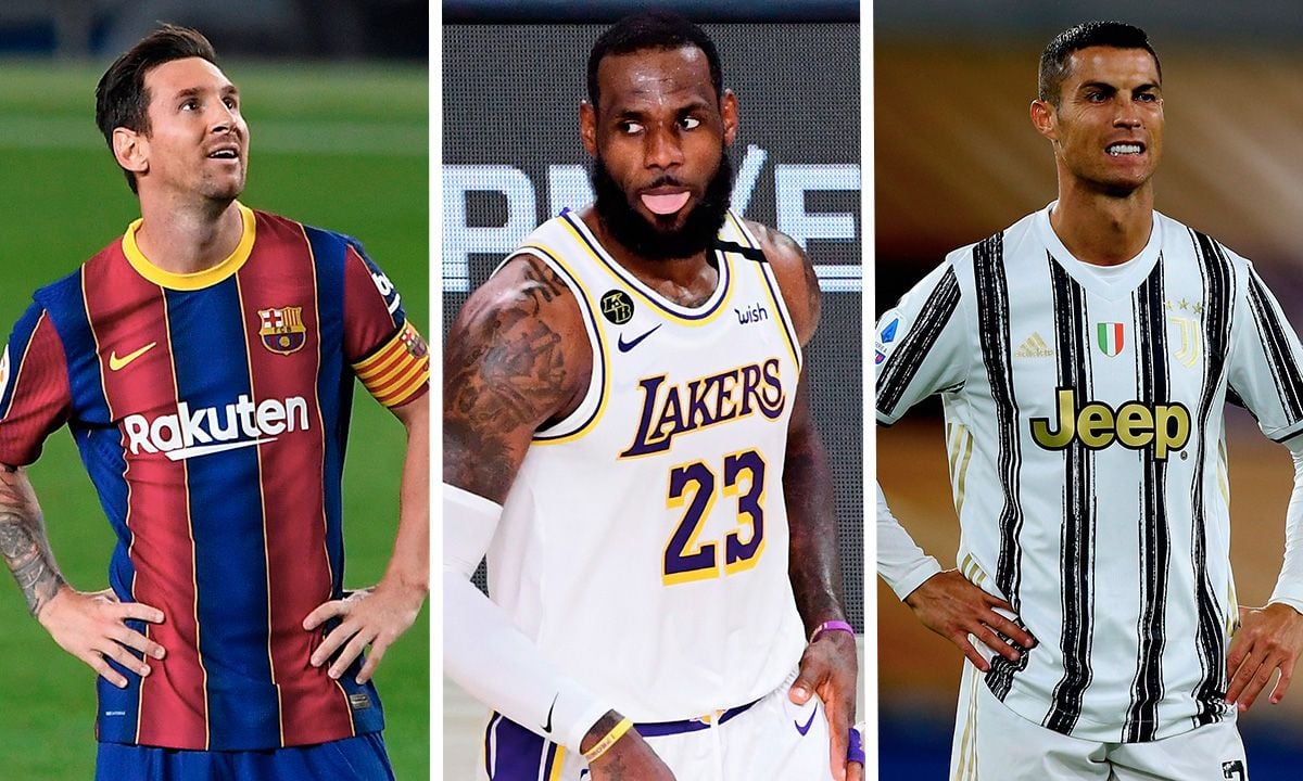 Leo Messi, Lebron James y Cristiano Ronaldo, los más rentables en Instagram