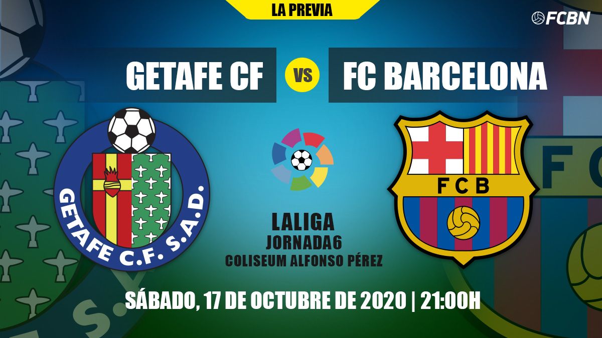 Previa del duelo de Liga entre Getafe y FC Barcelona