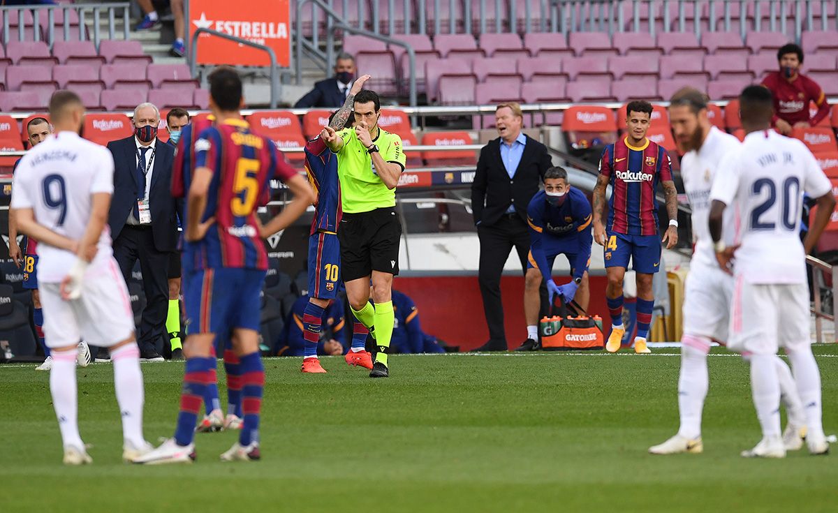 The FC Barcelona pronounces on the VAR