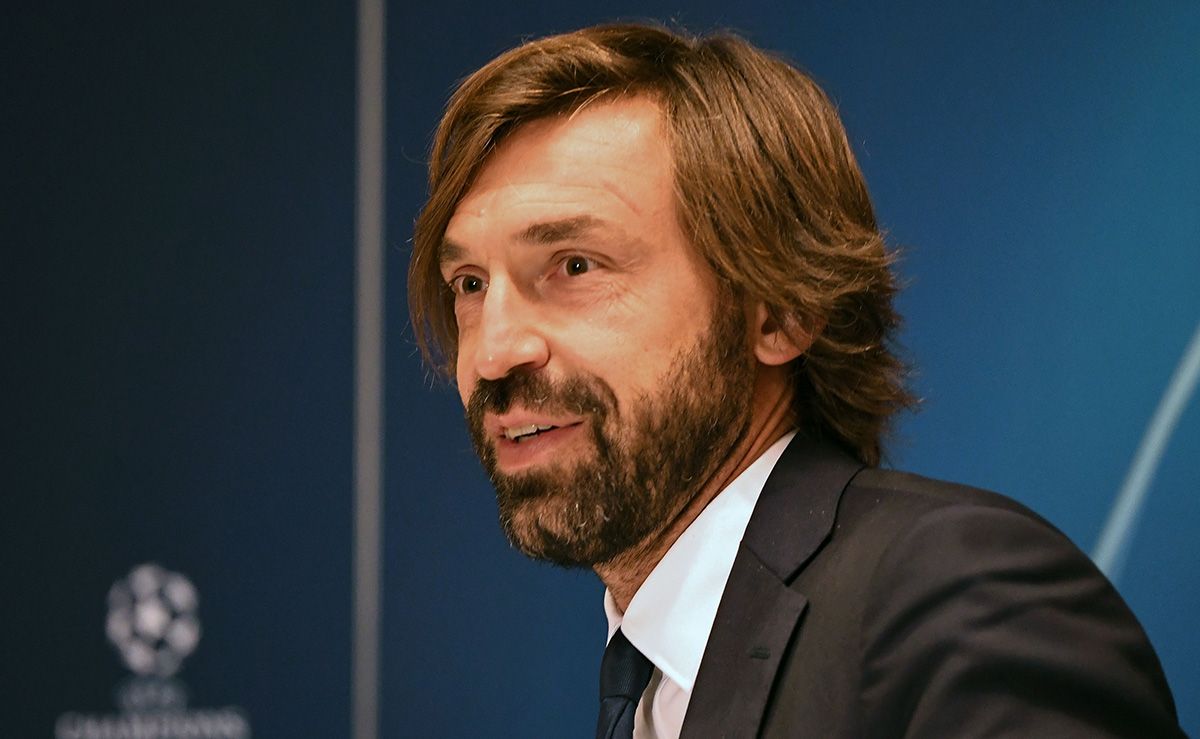 Andrea Pirlo trainer of the Juventus