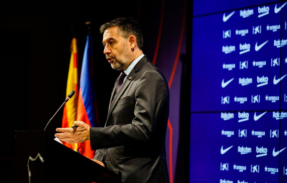 Josep Maria Bartomeu in an image of archive