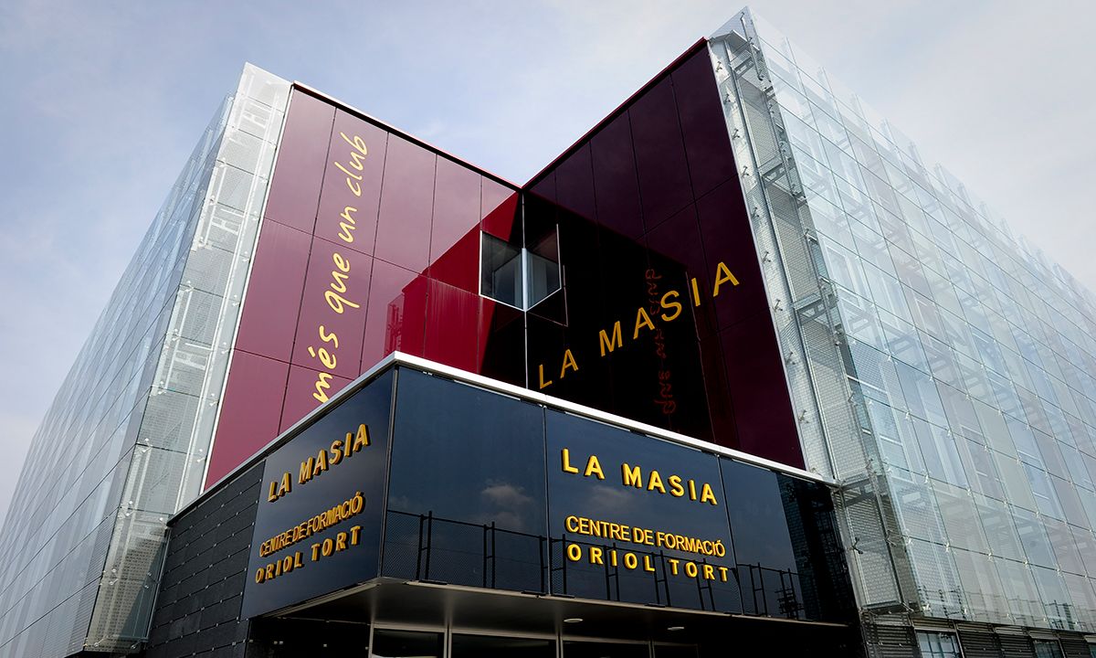 La Masía, prestigious school of football of the Barcelona