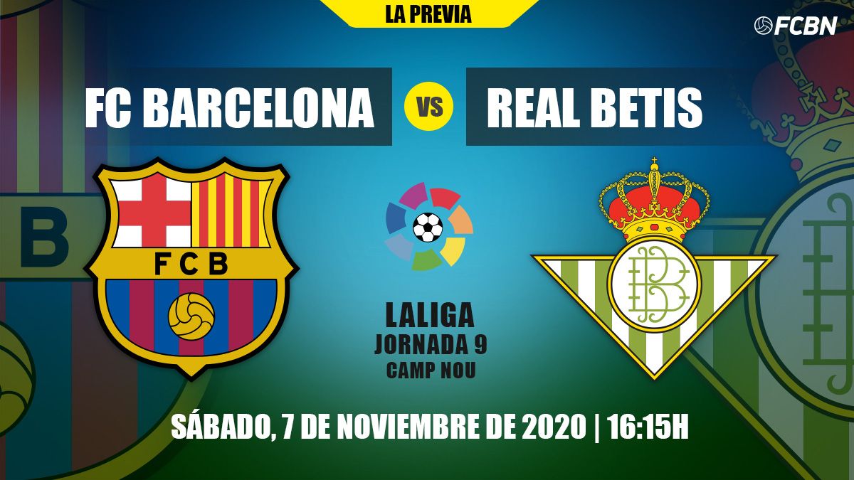 Previous of the FC Barcelona-Real Betis