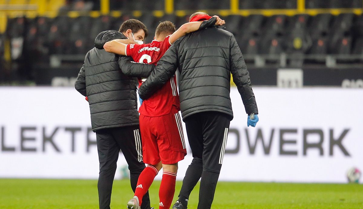 Joshua Kimmich abandons injured the field of the Allianz Sand