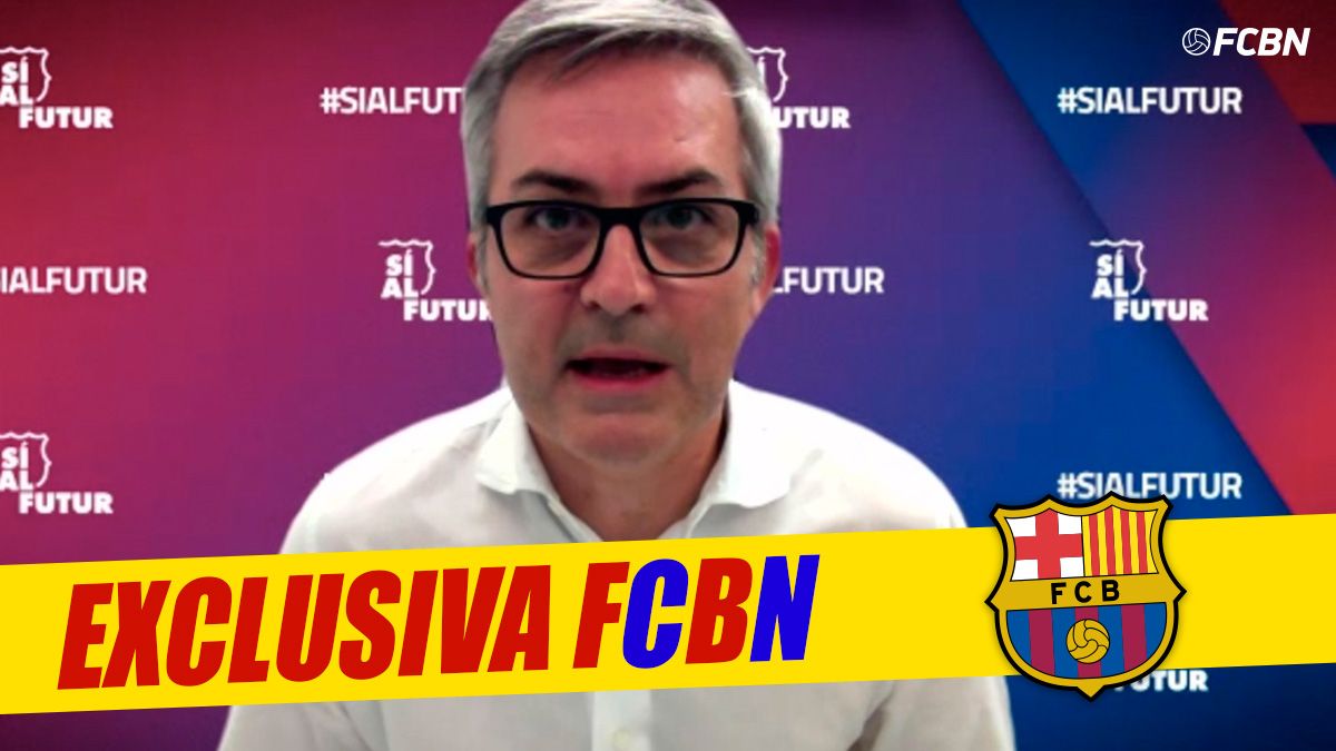 Víctor Font answers to the questions of FCBN through Zoom