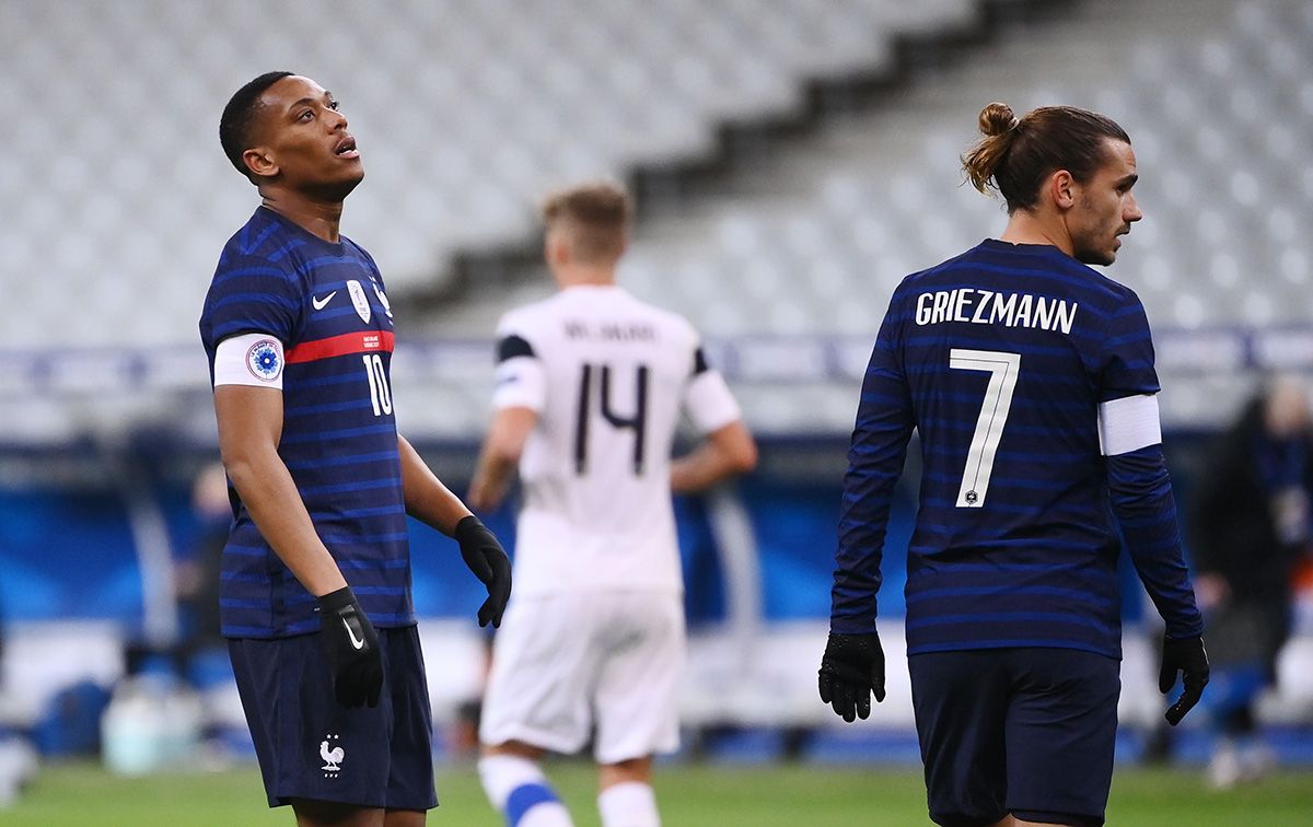 Antoine Griezmann y Francia naufragaron ante Finlandia