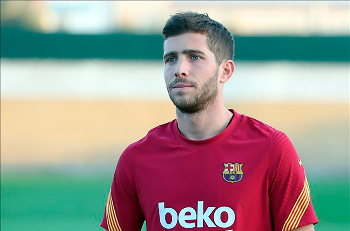 Sergi Roberto in an image of archive