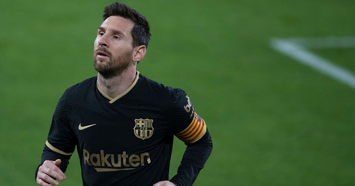 Messi, en la derrota del Barcelona ante el Cádiz