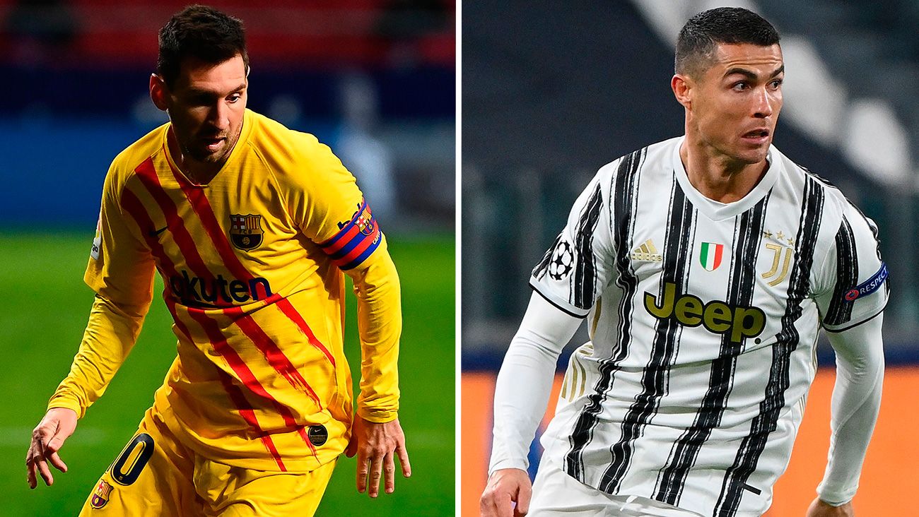 Messi and Cristiano Ronaldo, possible signings of the PSG