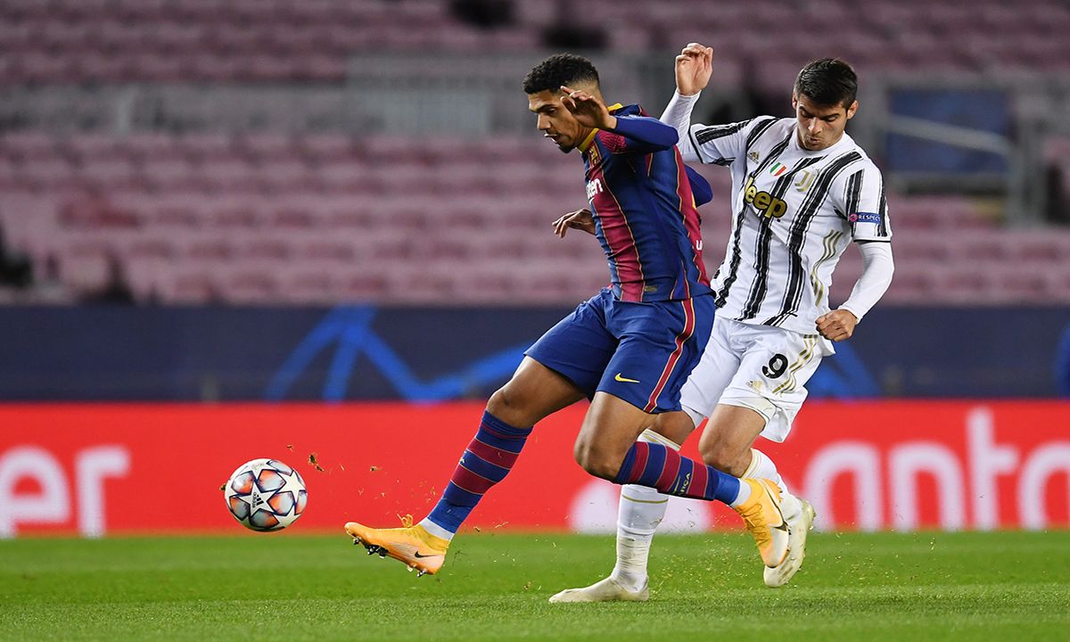 Araújo, in the meeting in front of the Juventus