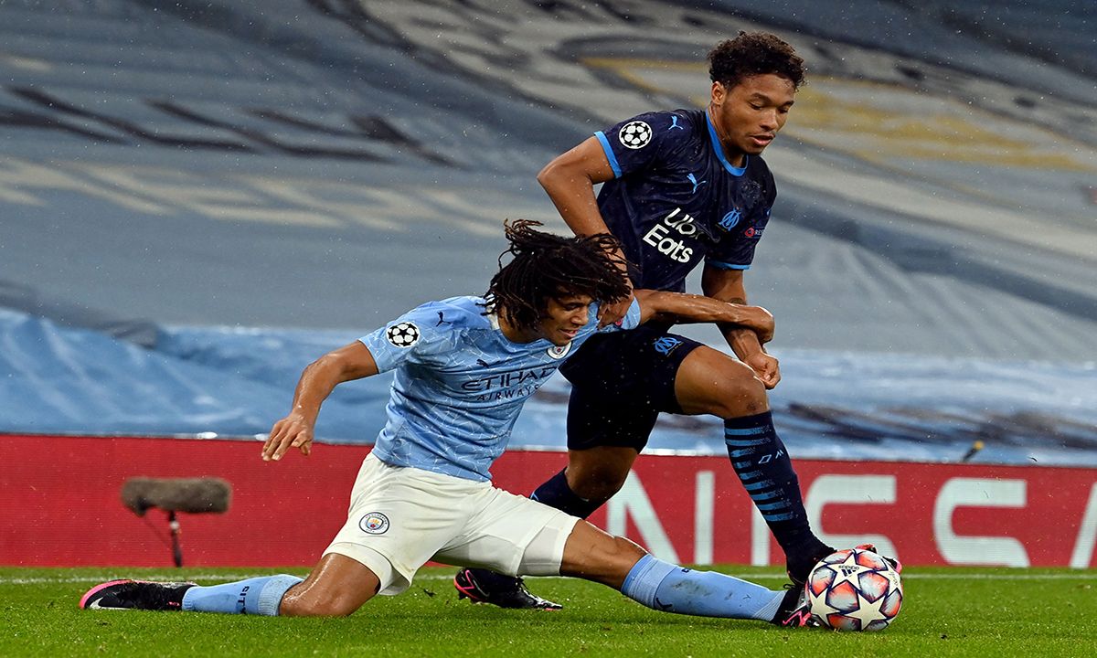 Kamara, in a match in front of the Manchester City