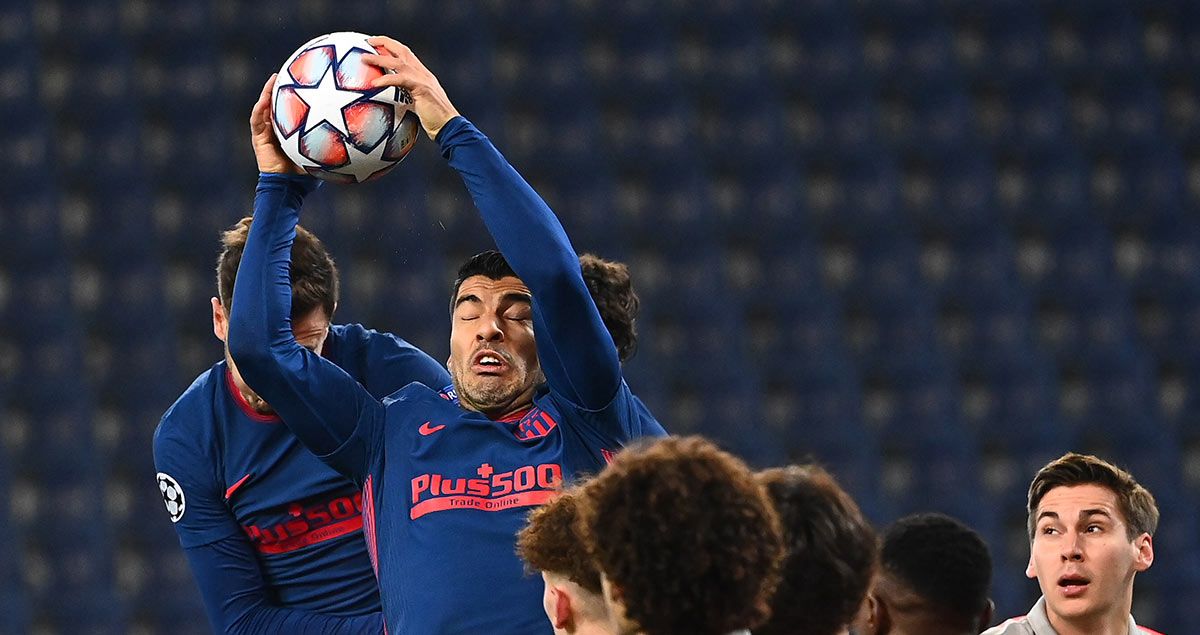Luis Suárez, Atletico Madrid's match against RB Salzburg