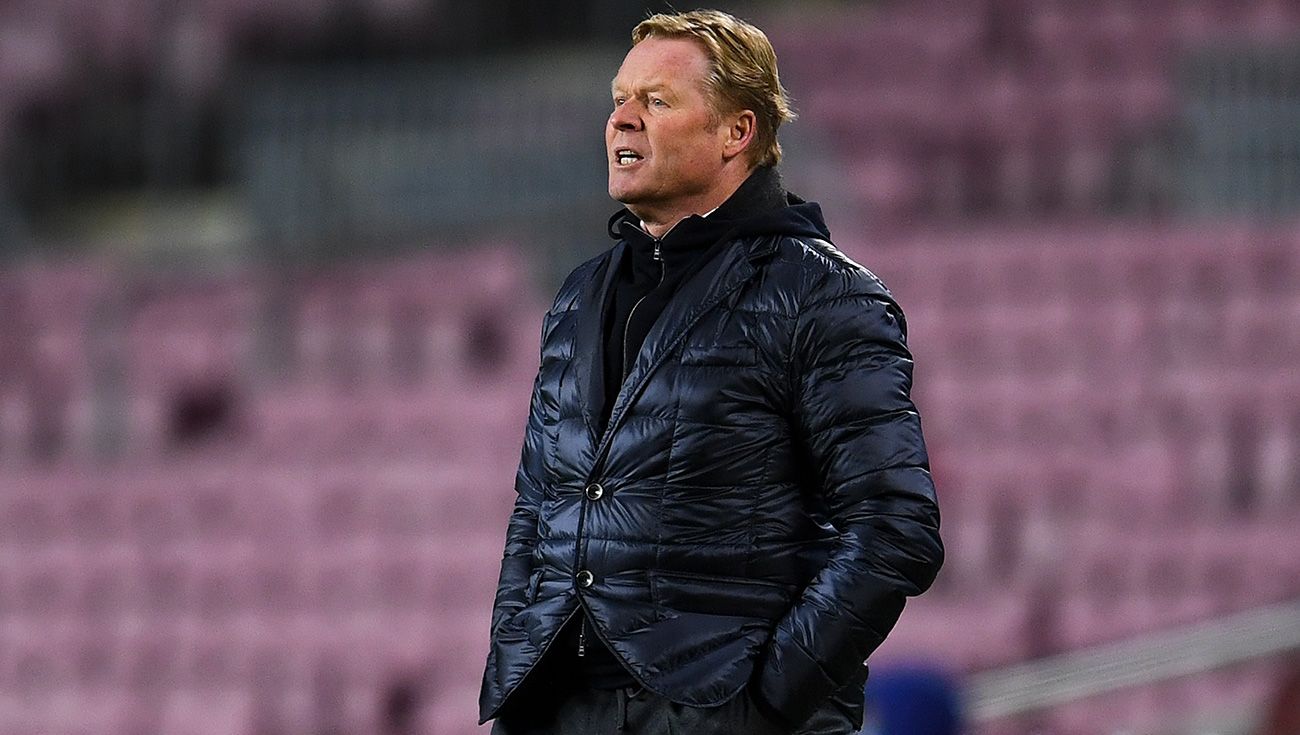 Koeman In the party of the Barça in front of the Juve