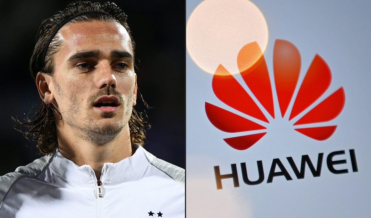 Griezmann breaks relations with Huawei