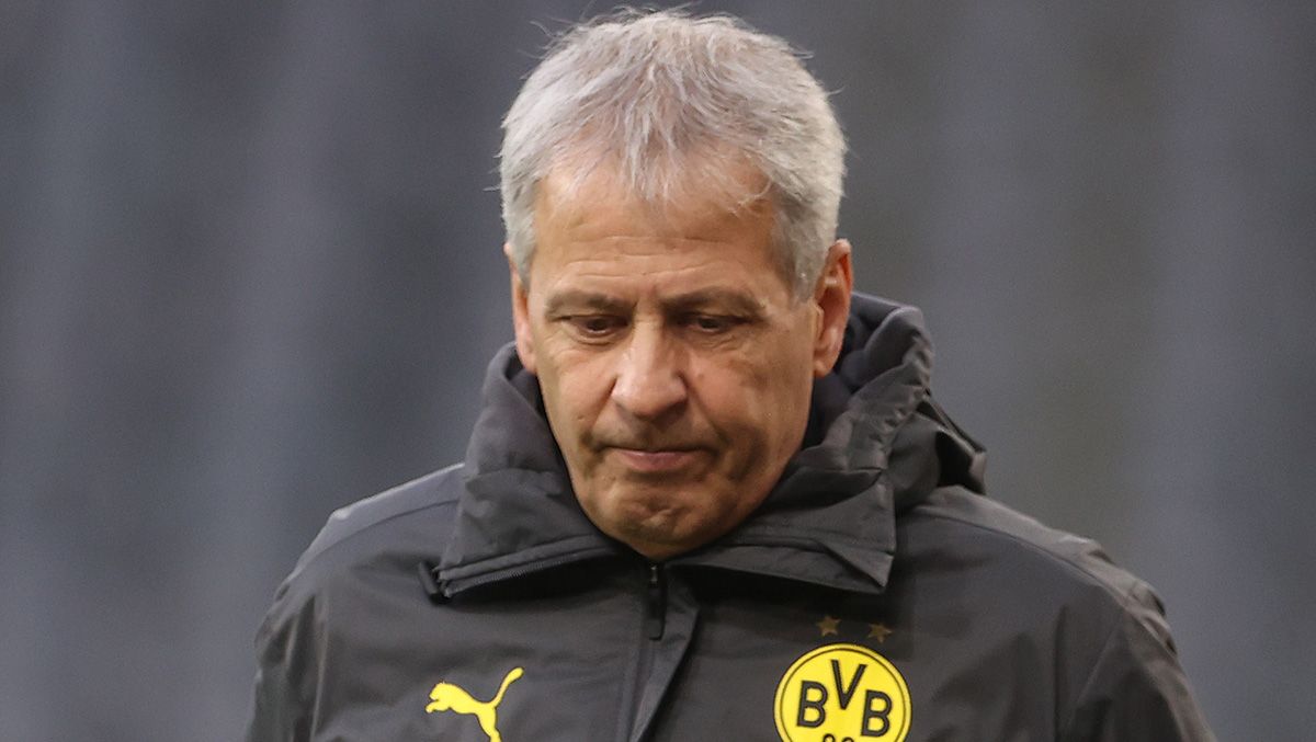 Lucien Favre, ex trainer of the Borussia Dortmund