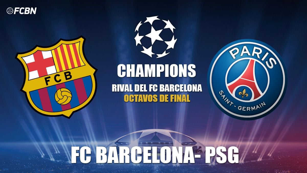 FC Barcelona-PSG en octavos de final de la Champions League 2020-21
