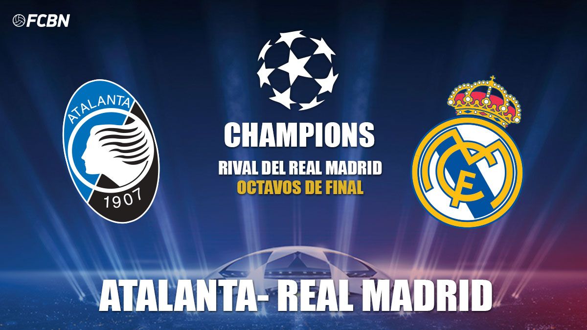 El Real Madrid se medirá al Atalanta