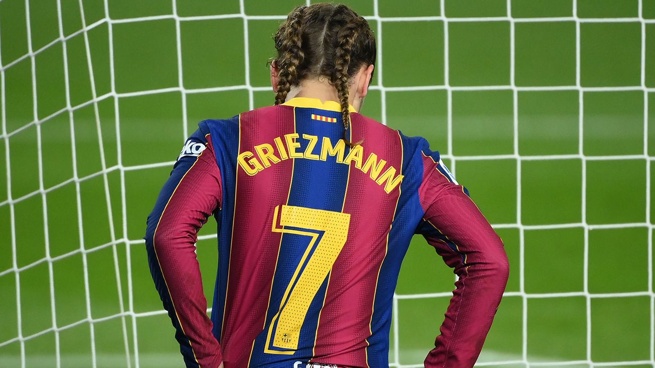 Antoine Griezmann estrenó pelo nuevo ante la Real