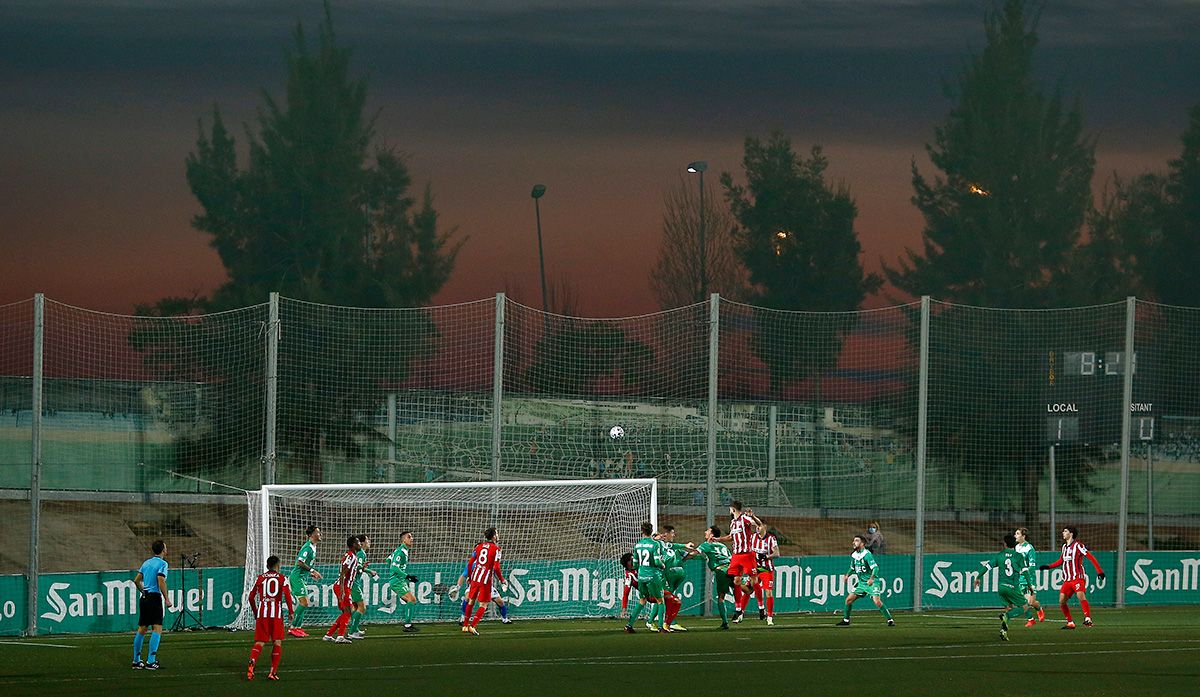 The Cornellá won to the Atlético of Madrid in the second round of the Copa del Rey