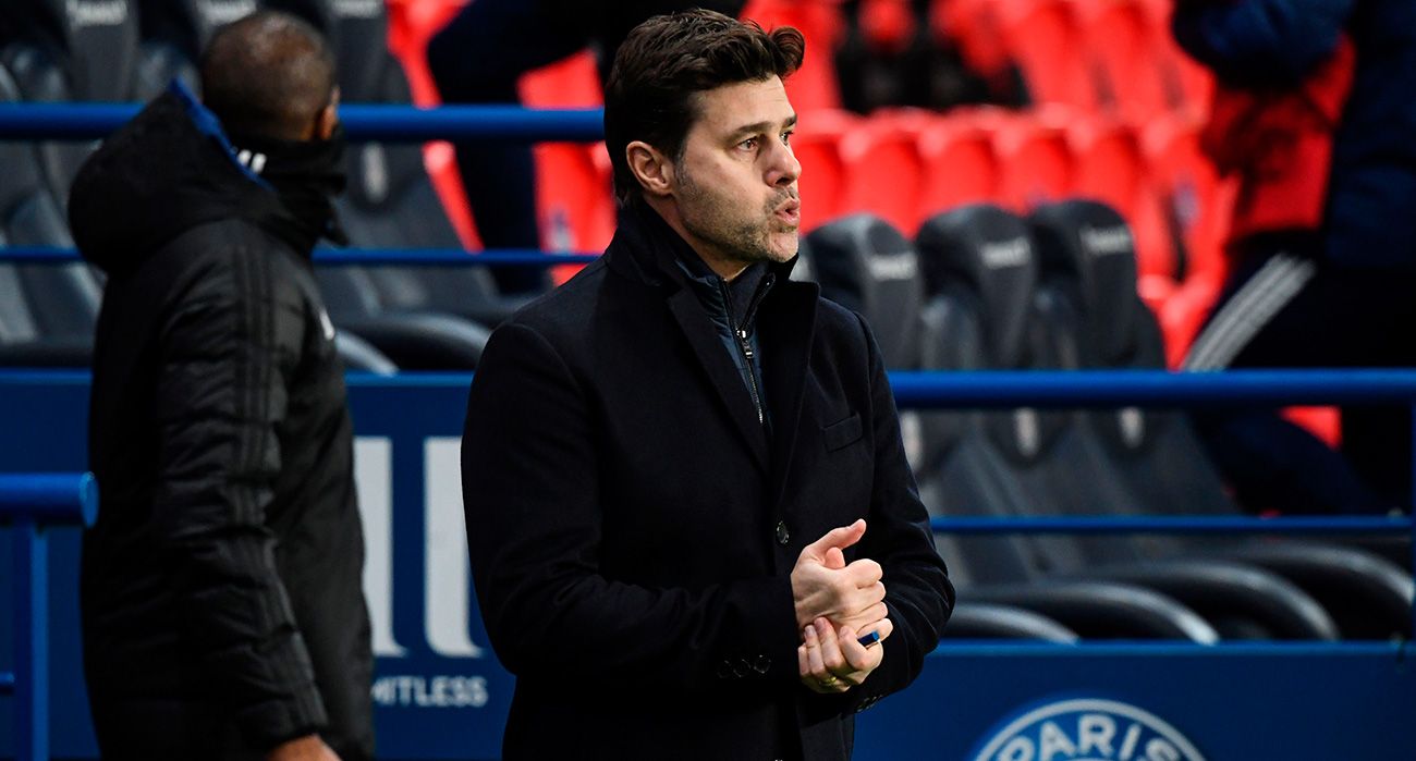 Pochettino In a match with the PSG