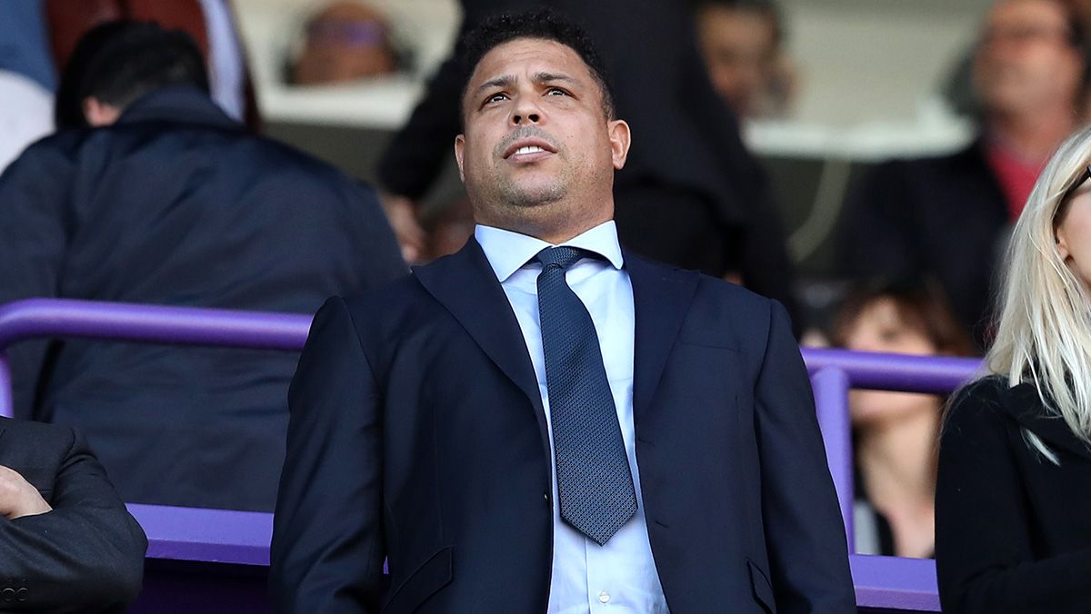 Ronaldo Nazario, now president of the Valladolid