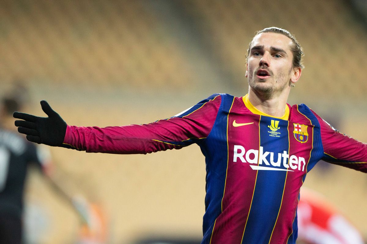 Antoine Griezmann, durante un partido del FC Barcelona