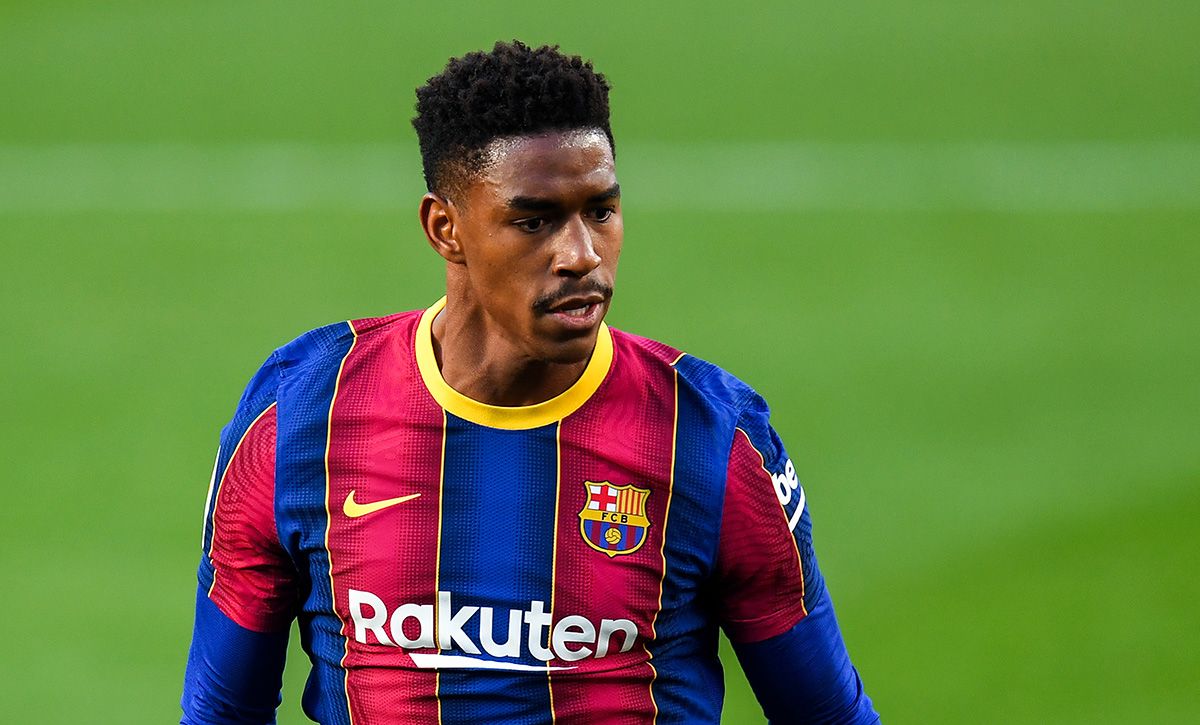 Junior Firpo, jugador del FC Barcelona