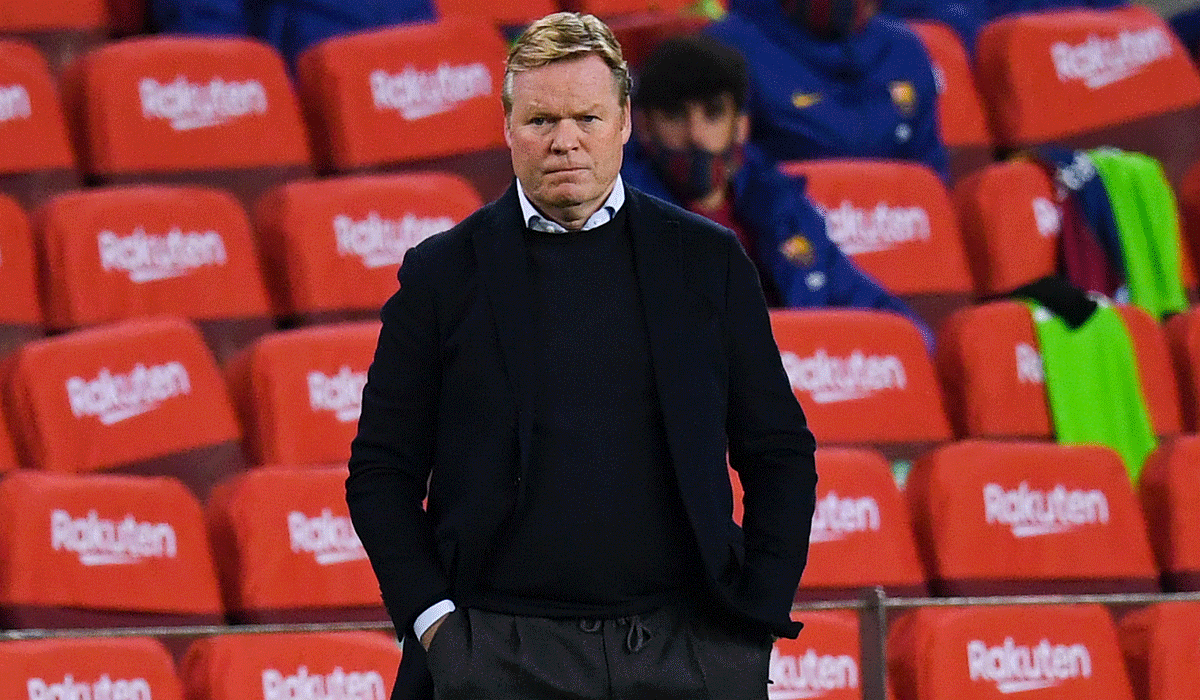 Koeman insiste en el fichaje de un delantero