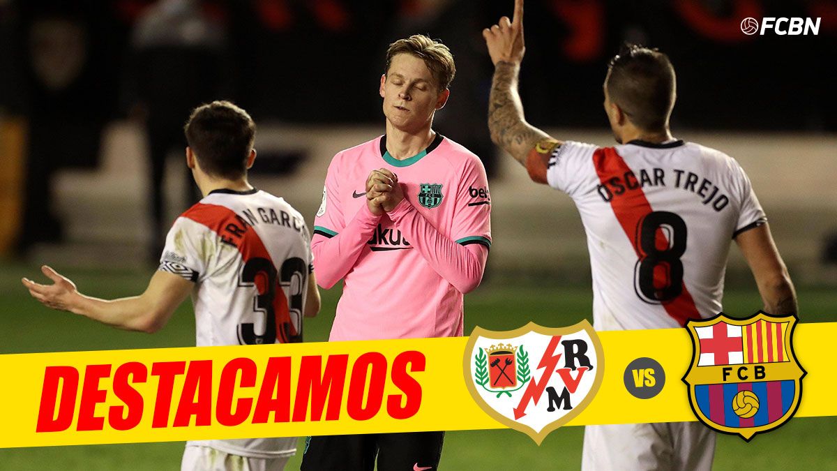 Frenkie de Jong, uno de los goleadores del FC Barcelona contra el Rayo