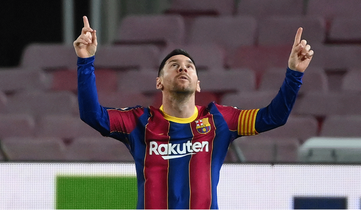 Messi marcó un golazo de tiro libre en la victoria del Barcelona ante el Athletic de Bilbao