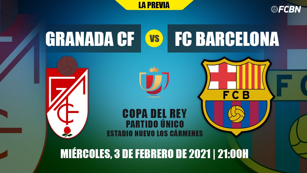 Previa del Granada-FC Barcelona de Copa