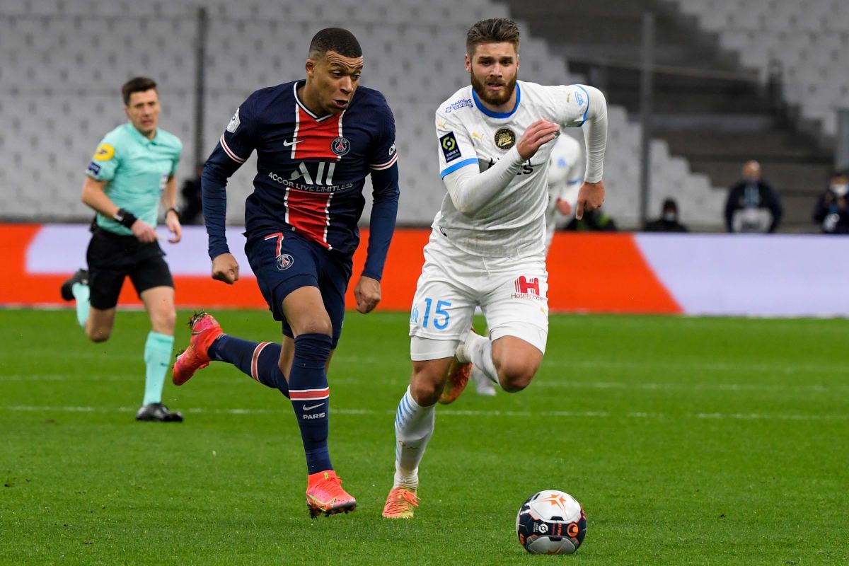 Mbappé In the party against the Marseilles