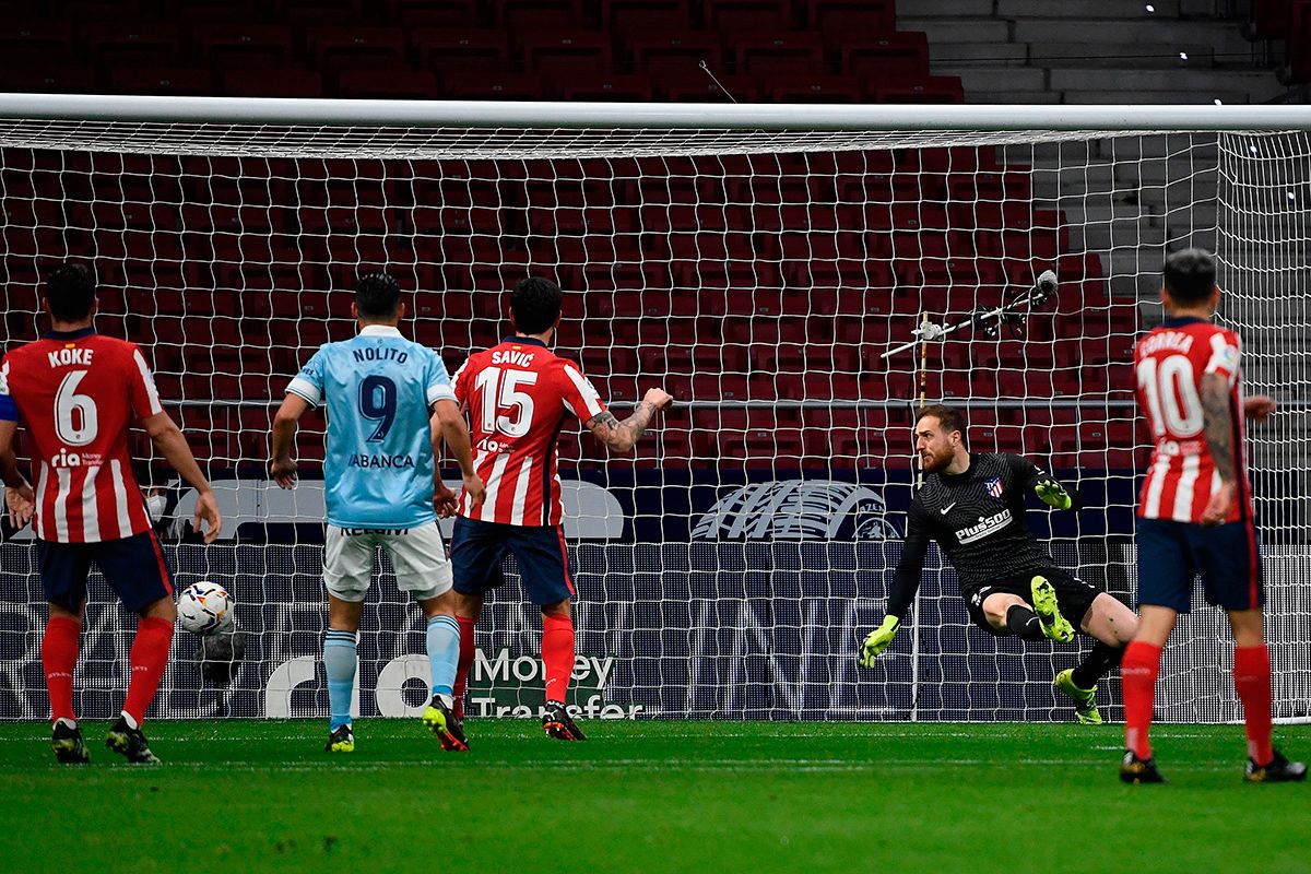 El Celta empató ante el Atlético