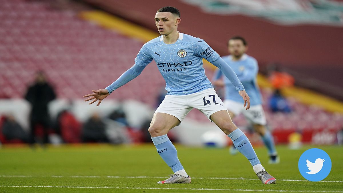 Foden, la estrella naciente del Manchester City