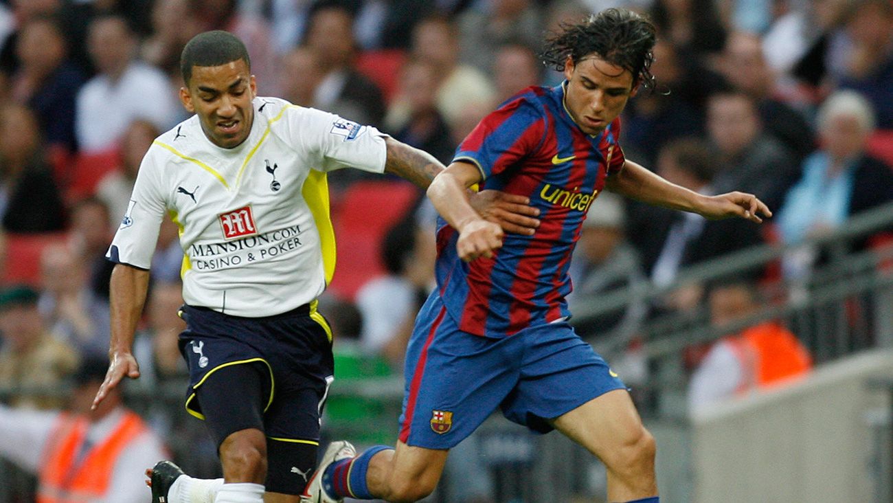 Gai Assulin In a duel with Aaron Lennon