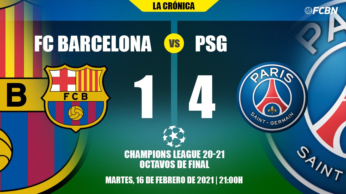 Crónica del FC Barcelona-PSG de Champions