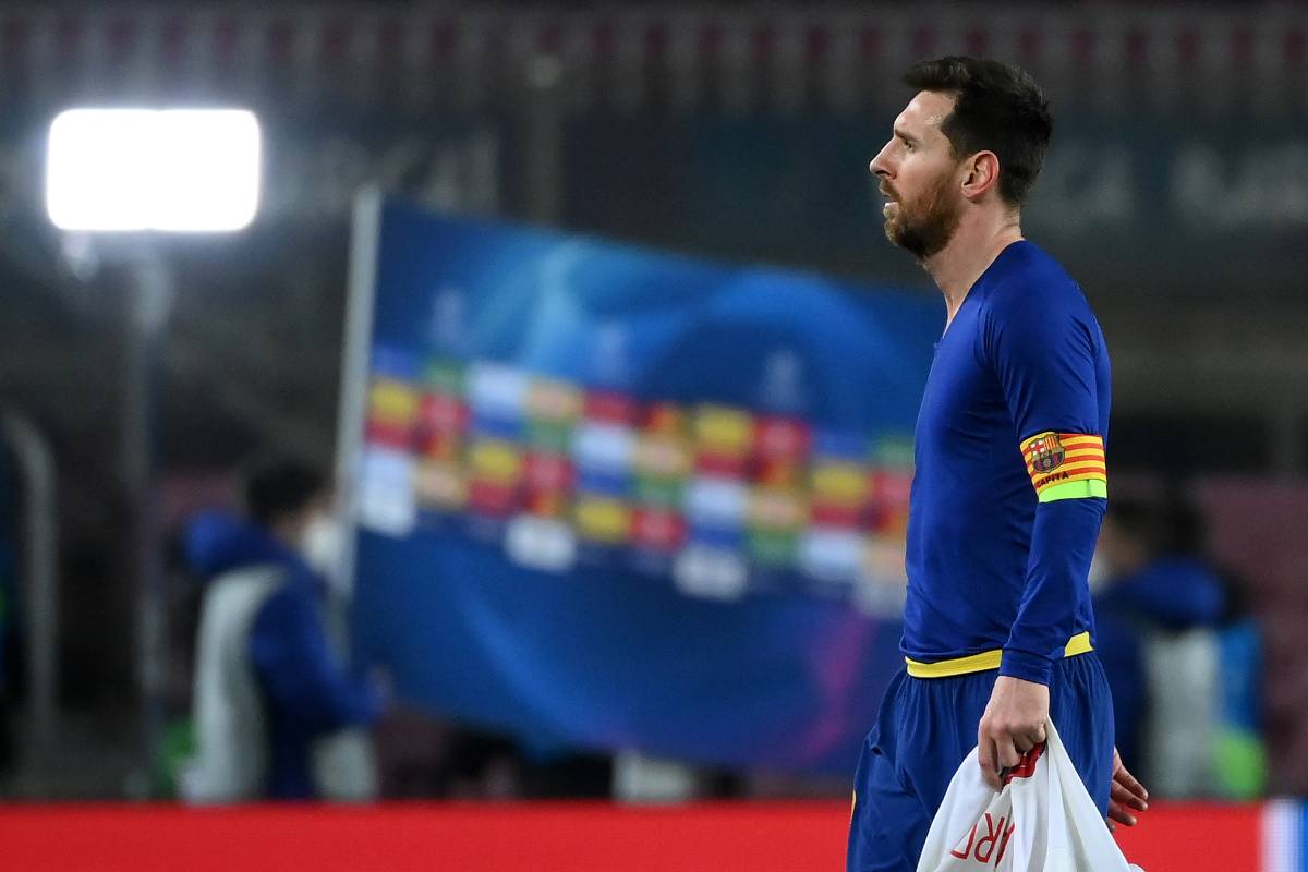 Messi, desaparecido ante el PSG
