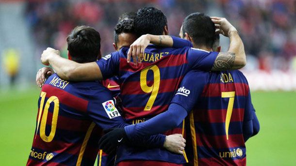 Luis enrique will go back to range to the trident messi neymar suárez in attack